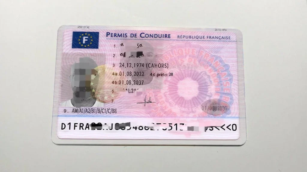 permis de conduire français à vendre